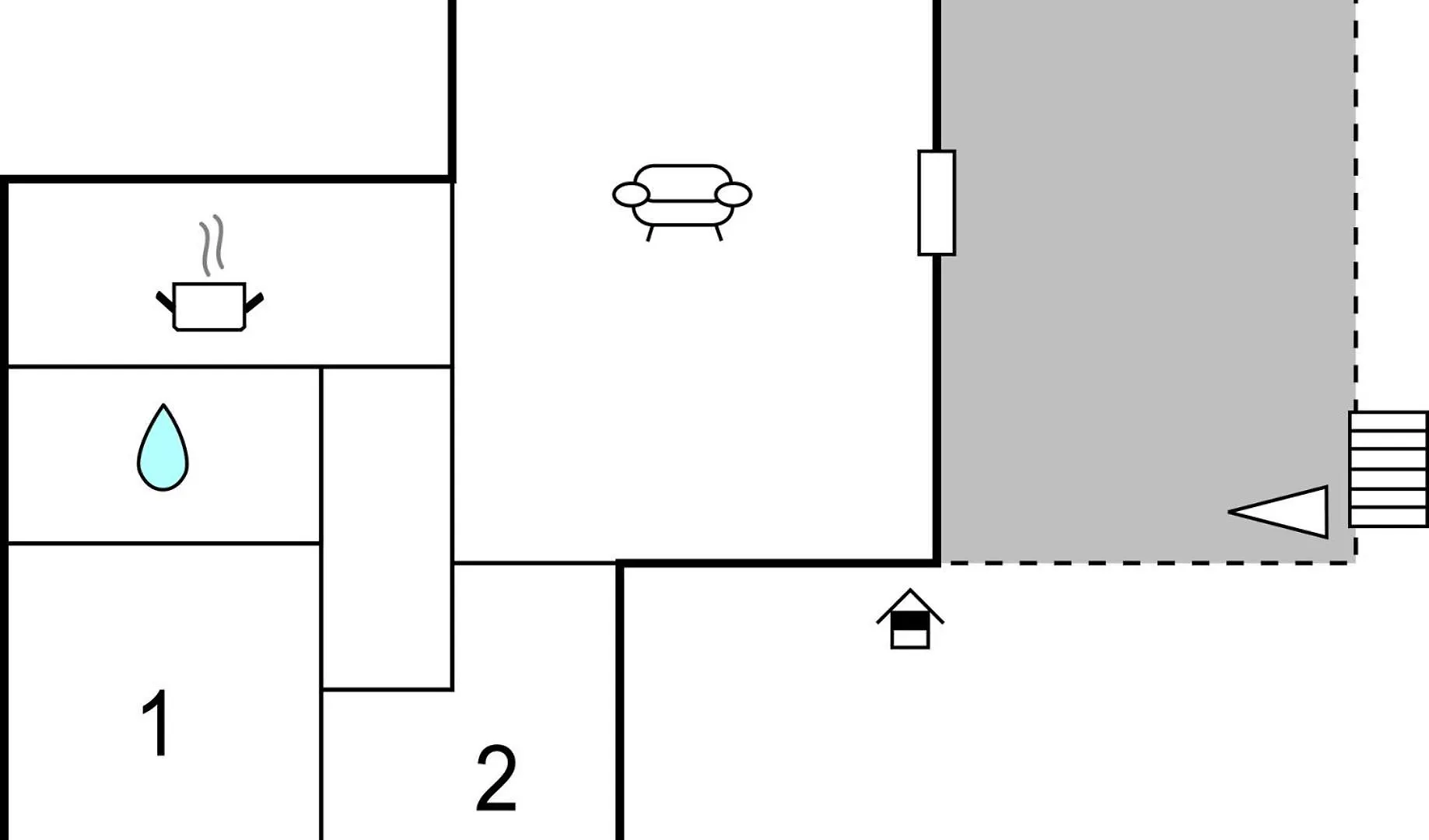 2 Bedroom Gorgeous Apartment In Anghiari 0*,